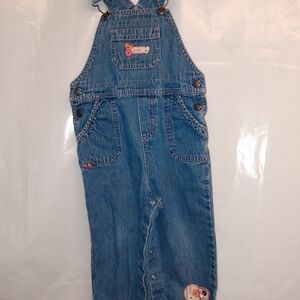 Carter's Girls Overalls, 24M, Blue , snap leg closure, pre-owned
